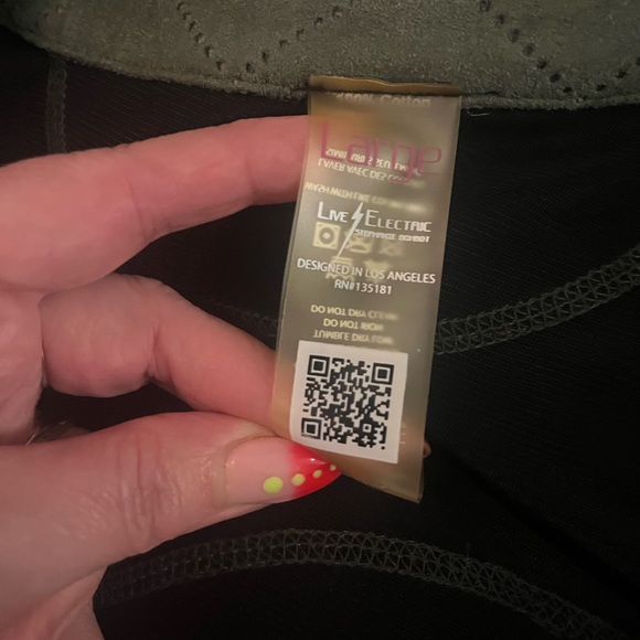 NWOT Moto Style Activewear Jacket, Mesh Cutouts, Size L - Picture 10 of 11